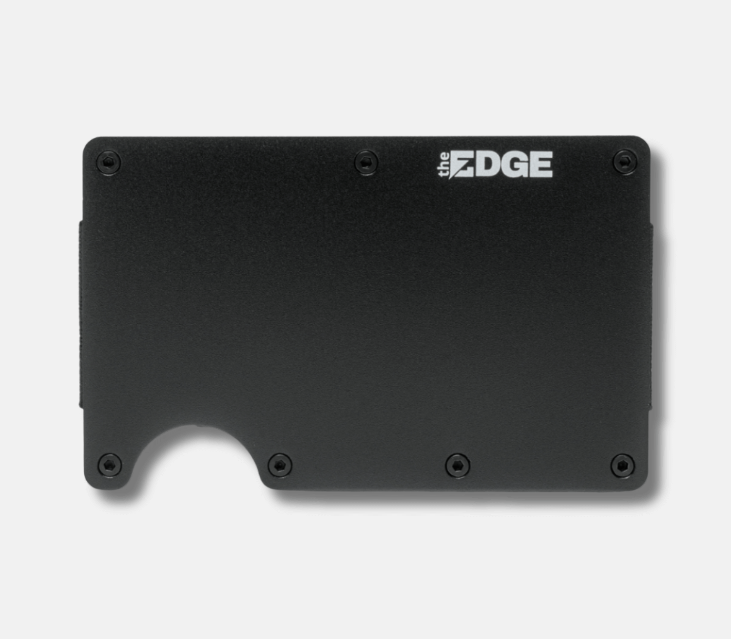 Edge royal crna minimalistički novčanik – zadnja strana