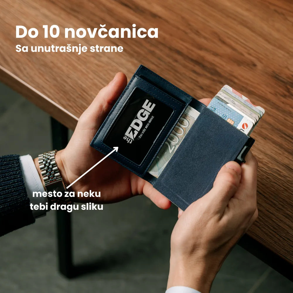 EDGE NOVČANIK CLICK LEATHER PREMIUM