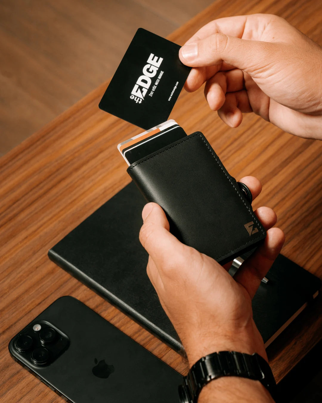 EDGE CLICK LEATHER