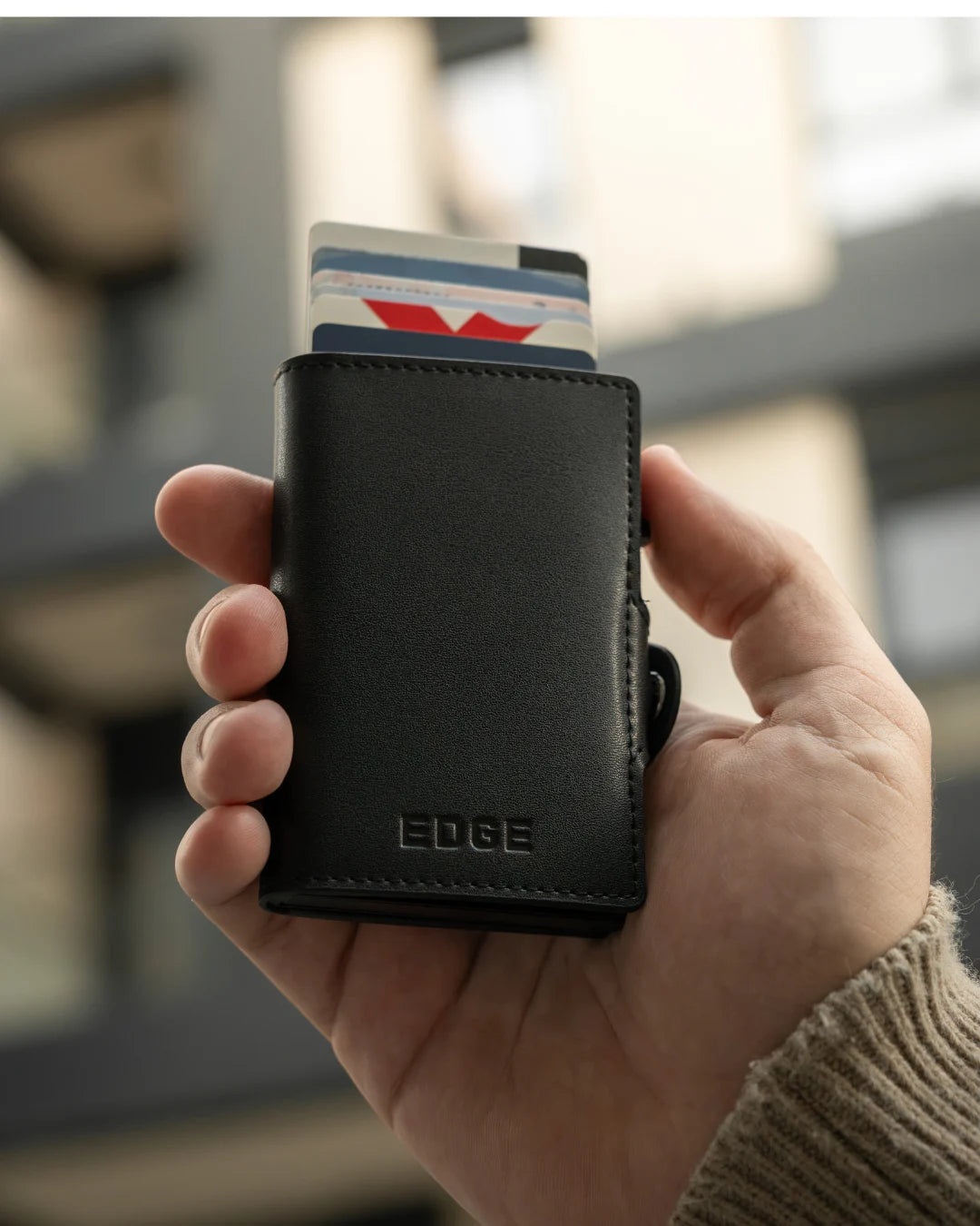 EDGE CLICK LEATHER
